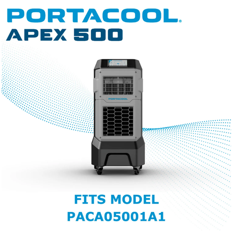 Portacool Apex 500 Protective Cover and Jetstream 220 CVRR0001K - Infographic