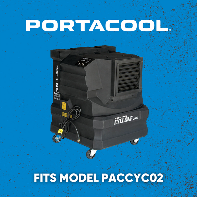 Portacool HydroTek™ Replacement Media for Portacool Cyclone 120/2000 PACHTB120K - Infographic 2