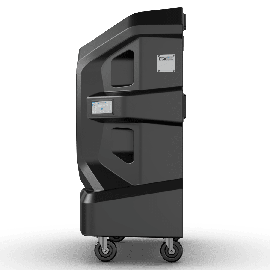 Portacool Apex 2000 Commercial Evaporative Air Cooler - Side View