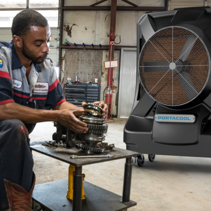 Portacool Apex 4,000 Evaporative Cooler - Lifestyle