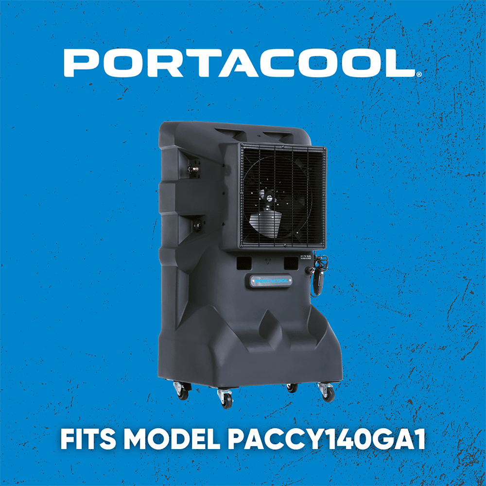 HydroTek™ Replacement Media Set made for the Portacool Cyclone™ 140 - Infographic