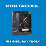HydroTek™ Replacement Media Set made for the Portacool Cyclone™ 140 - Infographic