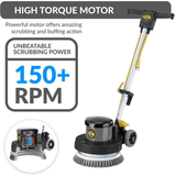 Prolux 13 Core Heavy Duty Floor Buffer - Infographic 1