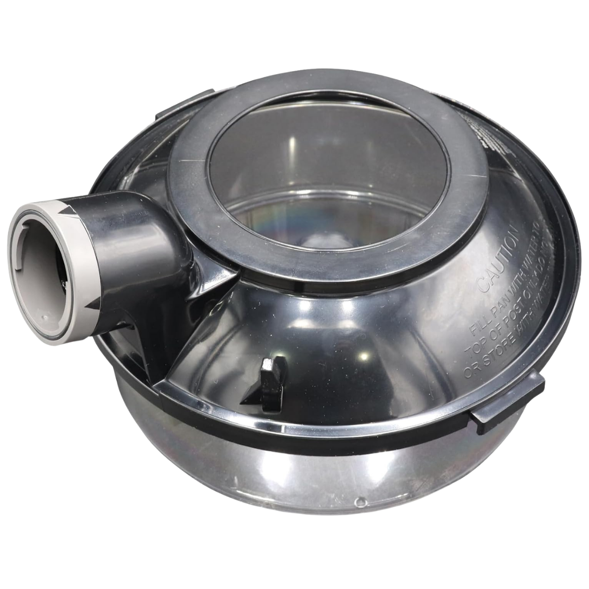 Prolux 3 Qt. Water Bowl for CTX Pro Wet/Dry Canister Vacuum - Angle