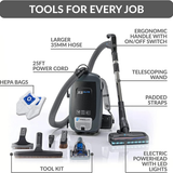 Prolux Backpack Commercial Vacuum X8 Elite 8 Qt. - Infographic 4