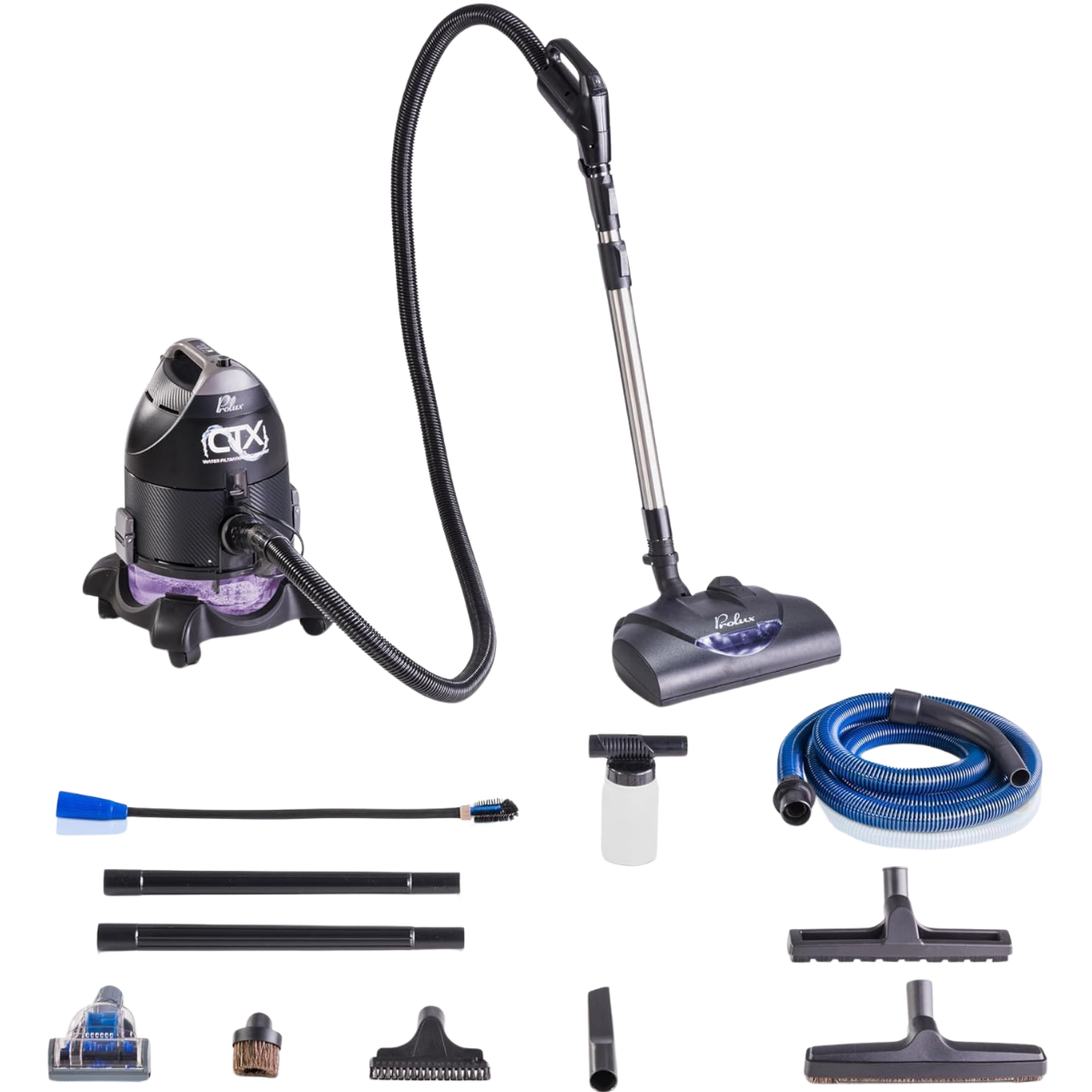 Prolux CTX Pro Wet/Dry Canister Vacuum - w/ Accessories