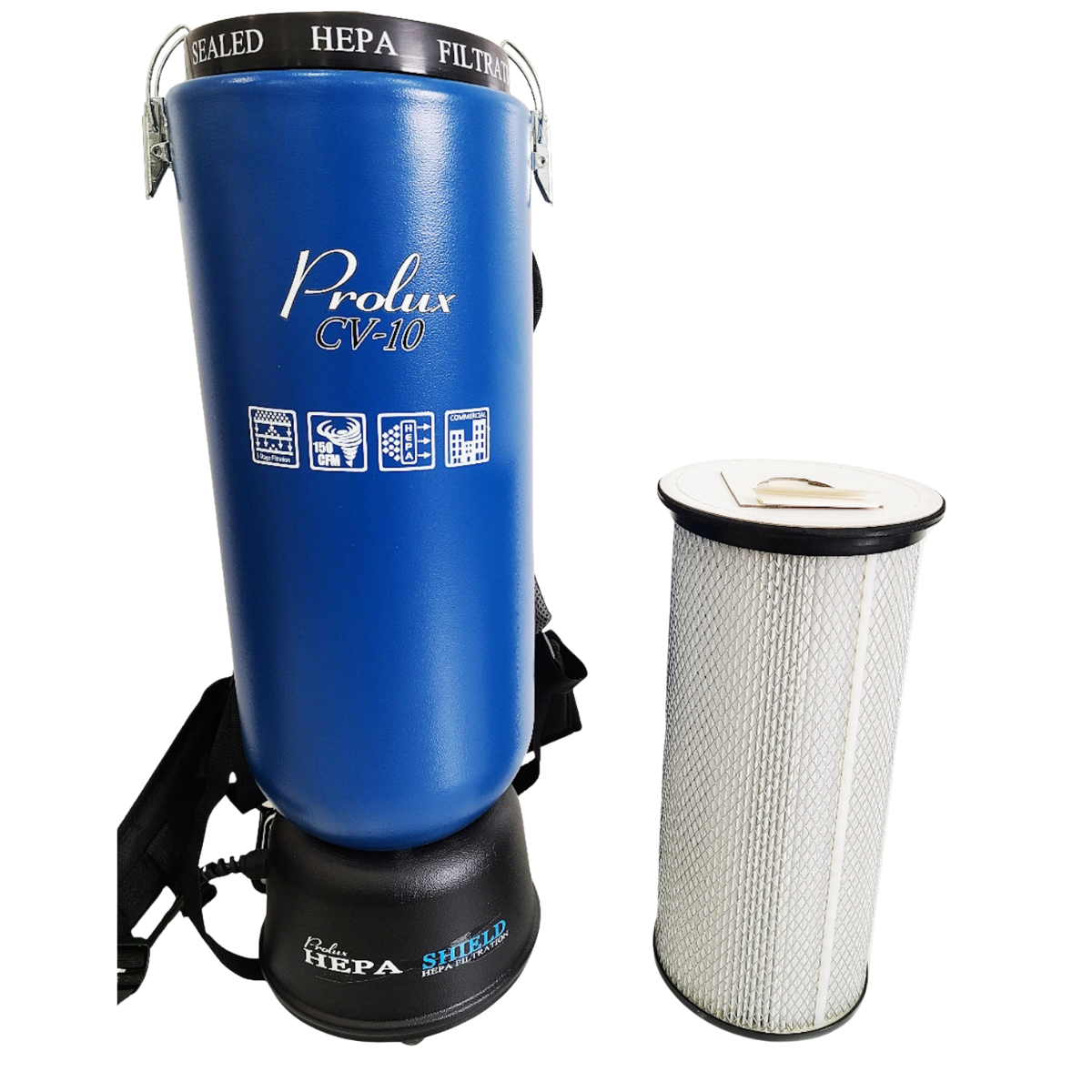 Prolux HEPA Filter for 10 Qt. Backpack Vacuum - w/ Vacuum