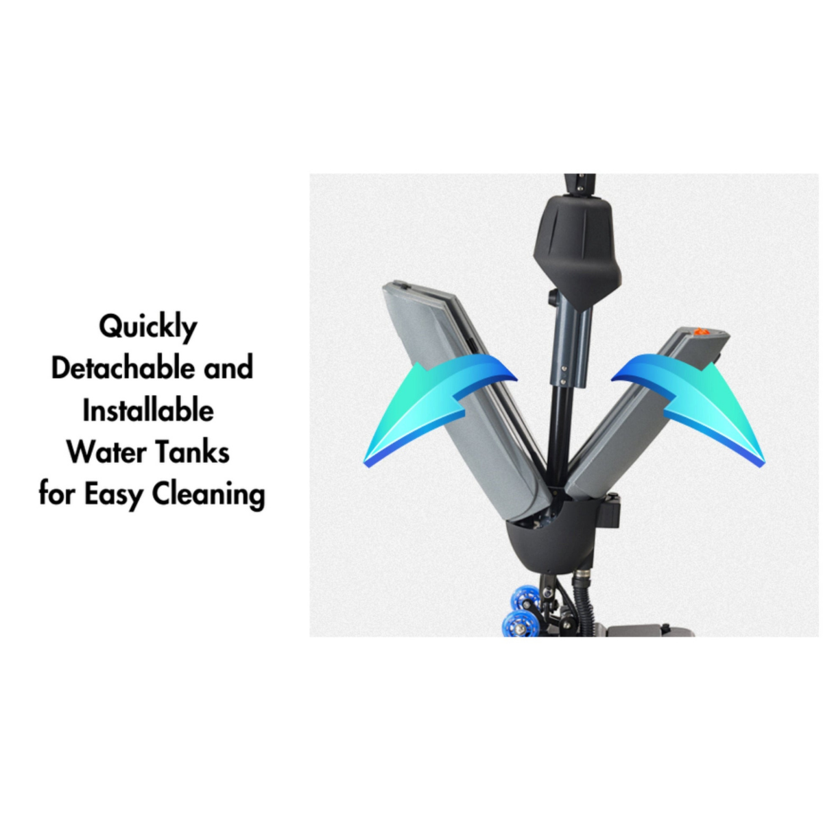 Prolux PLCC430BN Cordless Commercial Micro Dual Brush Floor Scrubber - Infographic 5