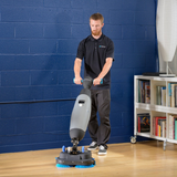 Prolux PLCC430BN Cordless Commercial Micro Dual Brush Floor Scrubber - Lifestyle 1