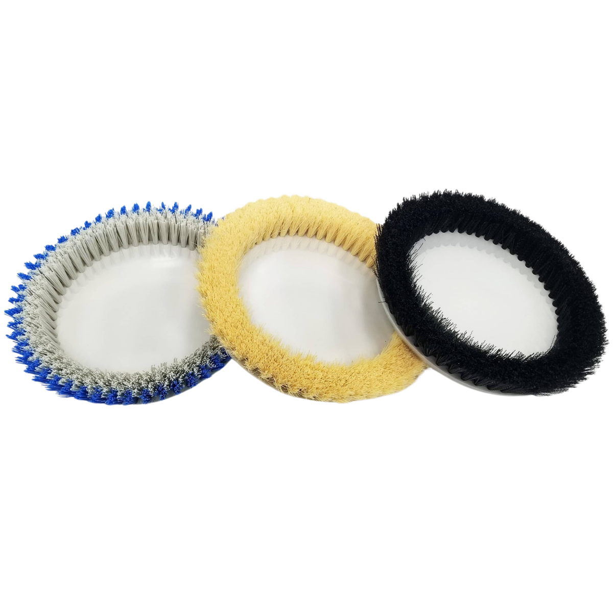 Prolux Replacement 13 Inch Brushes for Core Floor Buffer - Angle 1