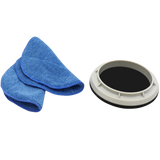 Prolux Replacement 13 Inch Mopping Pads and Pad Holder - Main