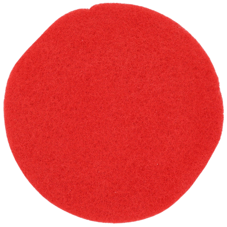 Prolux Replacement Red Medium-Duty Scrubbing Pad - Angle