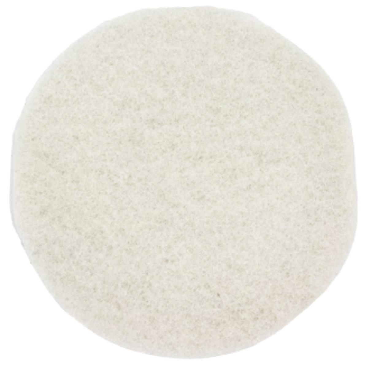 Prolux Replacement White Light-Duty Scrubbing Pad - Angle