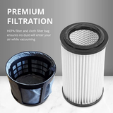 Prolux Wall-Mounted Wet/Dry Garage Vacuum - Infographic 3