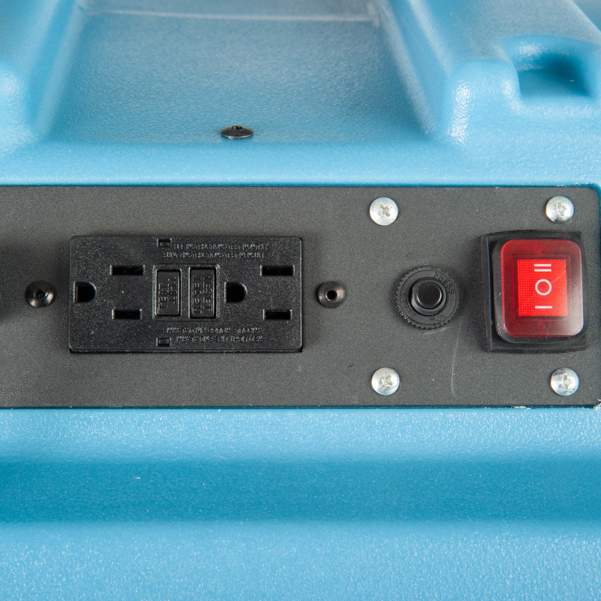 PURAERO 1/4 HP 4000 CFM 2.7A Pro Axial Fan - Controls