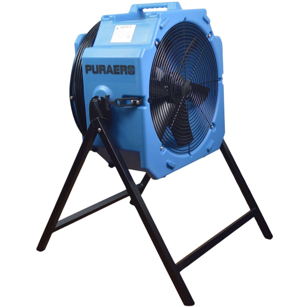 PURAERO 1/4 HP 4000 CFM 2.7A Pro Axial Fan - w/ Stand
