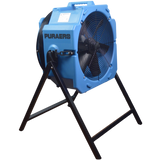 PURAERO 1/4 HP 4000 CFM 2.7A Pro Axial Fan - w/ Stand