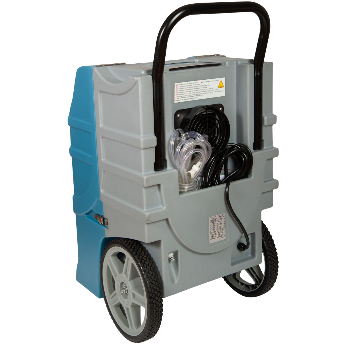PURAERO 77/125 Pint Commercial LGR Dehumidifier - Back