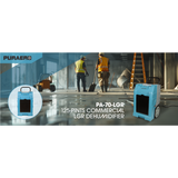 PURAERO 77/125 Pint Commercial LGR Dehumidifier - Infographic 1