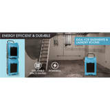 PURAERO 77/125 Pint Commercial LGR Dehumidifier - Infographic 3