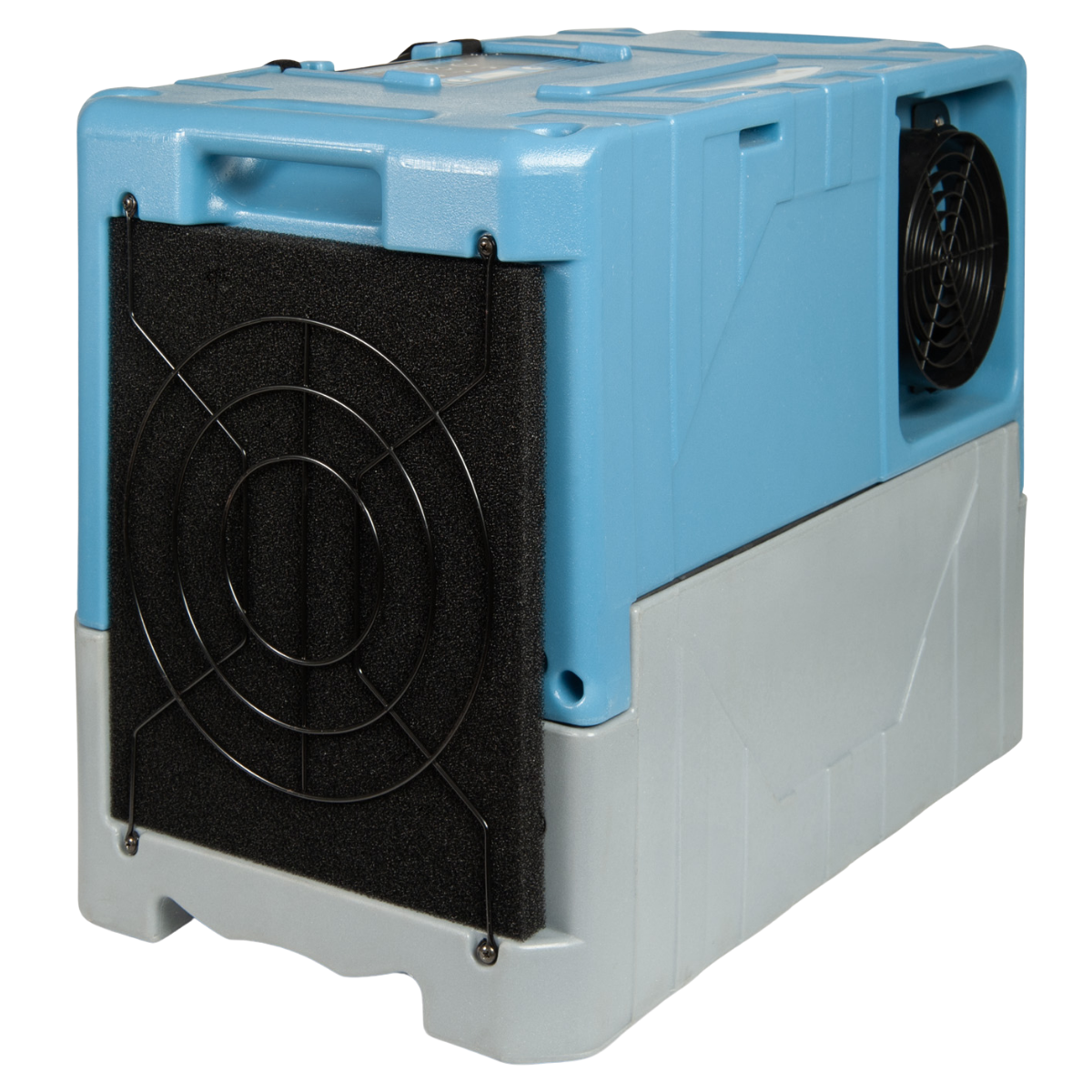 PURAERO 85/145 Pints Compact Commercial LGR Dehumidifier - Angle