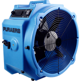 Puraero 1/4 HP 4000 CFM 2.7A Pro Axial Fan - Back Angle