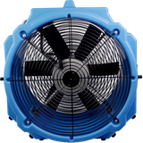 Puraero 1/4 HP 4000 CFM 2.7A Pro Axial Fan - Back