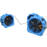 Puraero 1/4 HP 4000 CFM 2.7A Pro Axial Fan - Daisy Chain