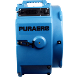 Puraero 1/4 HP 4000 CFM 2.7A Pro Axial Fan - Left Side