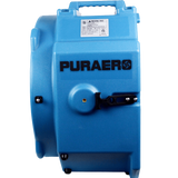 Puraero 1/4 HP 4000 CFM 2.7A Pro Axial Fan - Right Side