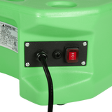 Puraero 1/4 HP 1100 CFM 2.51A Low Profile Air Mover - Green - Control Switch