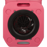 Puraero 1/4 HP 1100 CFM 2.51A Low Profile Air Mover - Red - Top