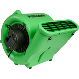 PURAERO 1/3 HP 2.44A Air Mover - Green - 45 Degrees