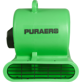 PURAERO 1/3 HP 2.44A Air Mover - Green - Front