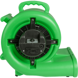 PURAERO 1/3 HP 2.44A Air Mover - Green - Right Side