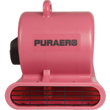 PURAERO 1/3 HP 2.44A Air Mover - Red - Front
