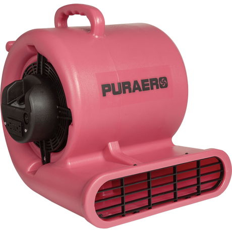 PURAERO 1/3 HP 2.44A Air Mover - Red - Main