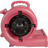 PURAERO 1/3 HP 2.44A Air Mover - Red - Right Side