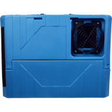 Puraero 85/145 Pints Compact Commercial LGR Dehumidifier - Left Side