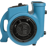 Puraero 1/5 HP 800 CFM Mini Air Mover - 90 Degrees