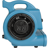 Puraero 1/5 HP 800 CFM Mini Air Mover - Right Side