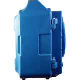 Puraero 1/4 HP 675 CFM 2.2A HEPA Air Scrubber - Back View