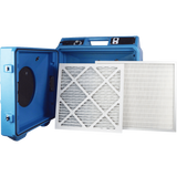 Puraero 1/4 HP 675 CFM 2.2A HEPA Air Scrubber - Filters