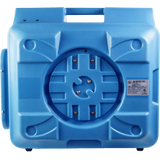 Puraero 1/4 HP 675 CFM 2.2A HEPA Air Scrubber - Left Side