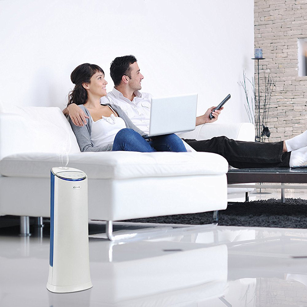 PureGuardian 100-Hour Ultrasonic Cool Mist Tower Humidifier
