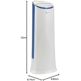 PureGuardian 1.5 Gal. Ultrasonic Warm & Cool Mist Tower Humidifier - Dimensions