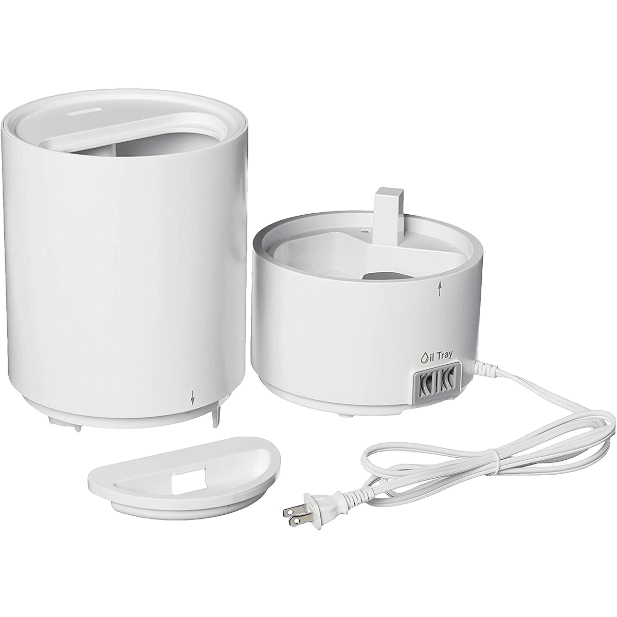 PureGuardian - H950AR Ultrasonic Cool Mist Top Fill Humidifier with Aromatherapy, .80-Gallon - White - Thumbnail 3