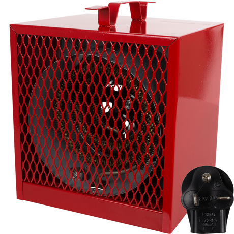 QMark BRH402 Contractor Heater - plug face