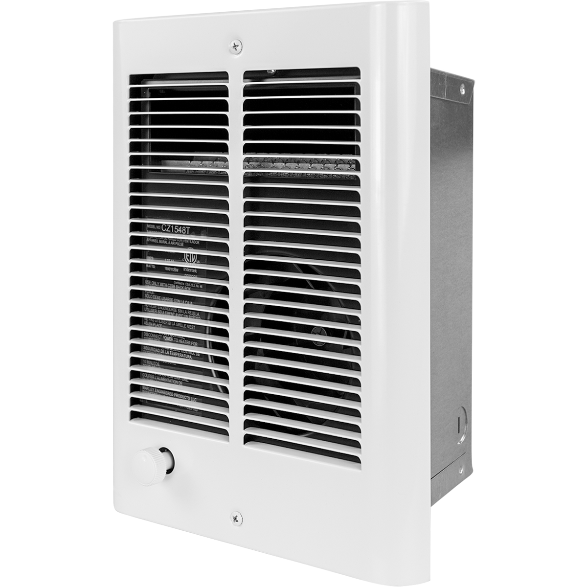 QMark COS-E Fan-Forced Wall Heater - angle