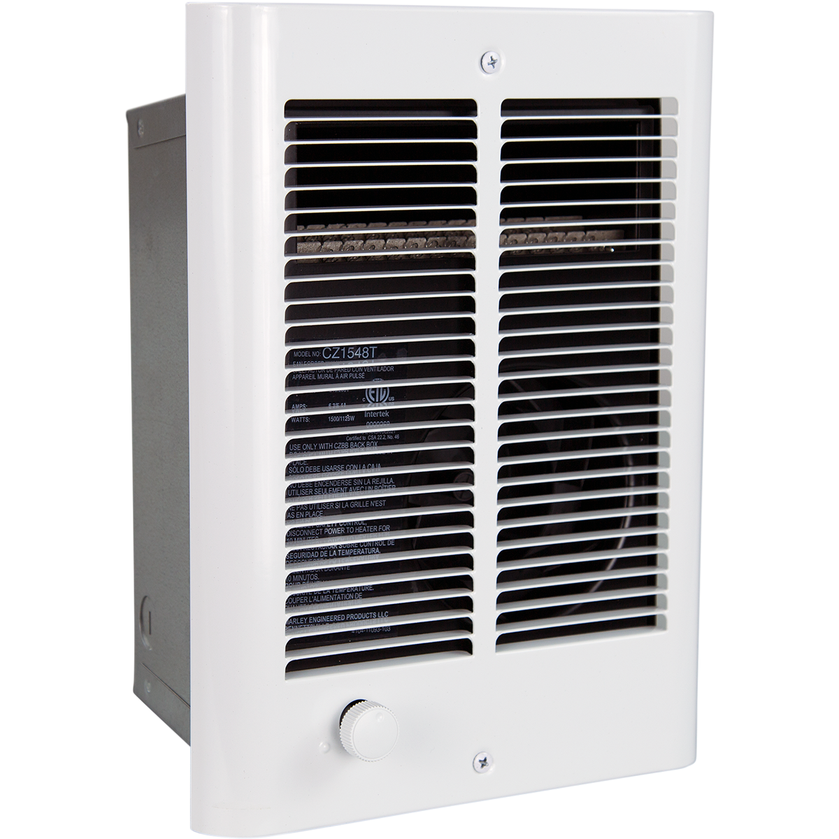 QMark COS-E Fan-Forced Wall Heater - angle